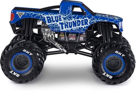 monster jam blue thunder truck true metal