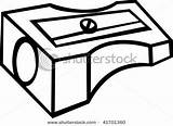 Sharpener Pencil Clipart Shutterstock Stock Illustration Vector Save Search Lightbox Preview sketch template