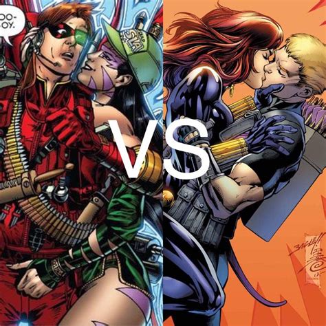 Arsenal And Cheshire Vs Hawkeye And Black Widow Comics Amino
