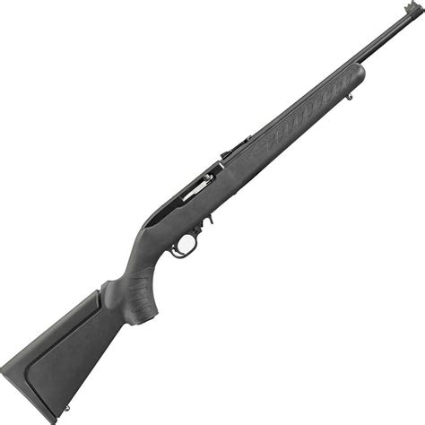 ruger  compact black semi automatic rifle  long rifle sportsmans warehouse