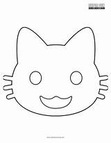 Emoji sketch template