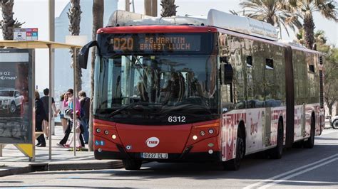 el nuevo mapa de bus de barcelona contara   lineas