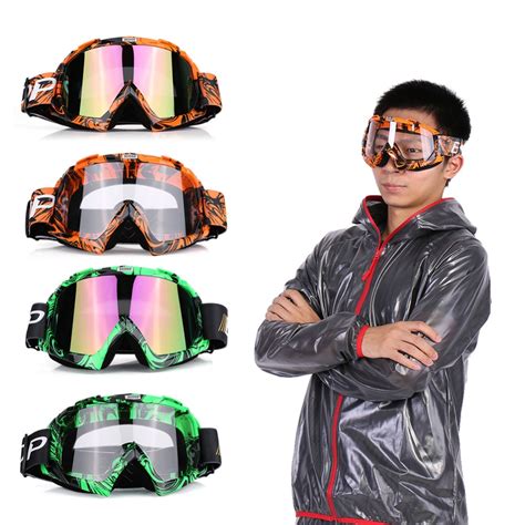 motorcycle goggles glasses motocross  road atv ski bike racing