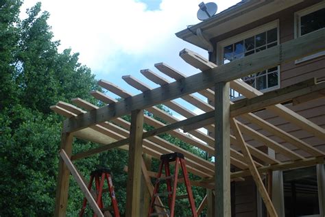build  shed roof   deck deckscom