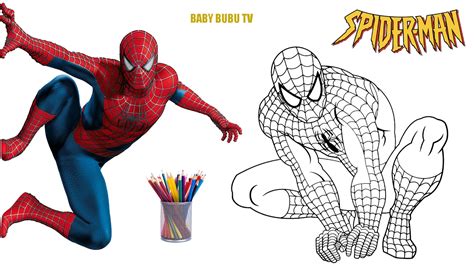 spiderman coloring book coloring pages  kids youtube