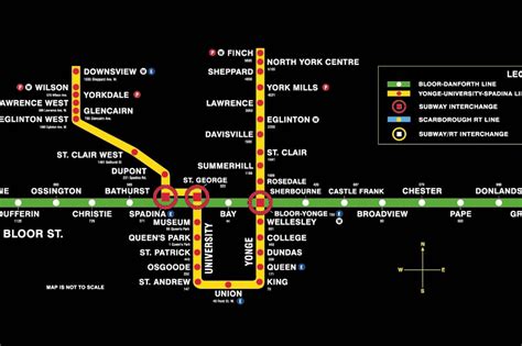 evolution   ttc subway map