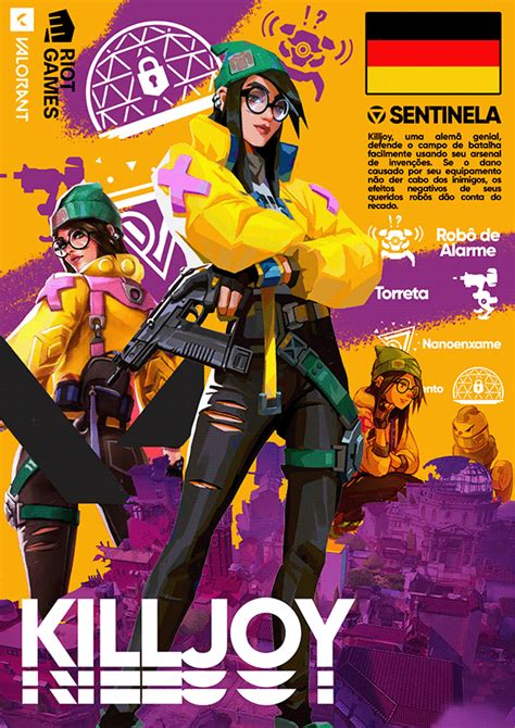 Poster Killjoy Valorant On Behance