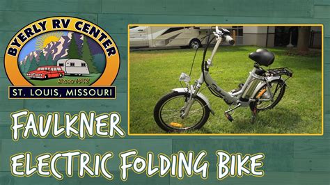 faulkner electric folding bike youtube