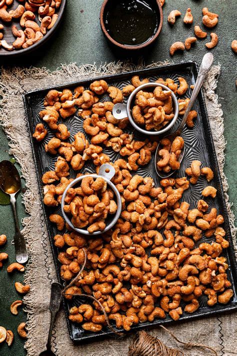 honey roasted cashews easy homemade recipe