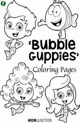 Bubble Coloring Pages Printable Nick Jr Guppies Victorious Kids Sheets Baby Print Birthday Sheet Dory Colouring Color Momjunction Justice Printables sketch template