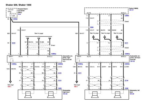 wiring schematics  gt  shaker   mustang source ford forums