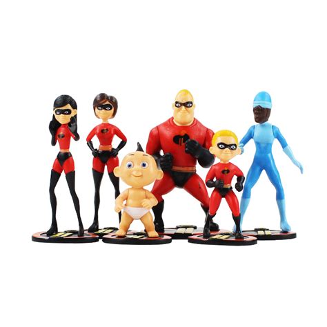 Buy 6pcs Lot The Incredibles Figure Toys Mr