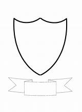 Arms Coat Shield Template Blank Crest Family Clipart Vector Outline Templates Banner Printable Cliparts Clip Library Line Word Heraldic Clipartbest sketch template