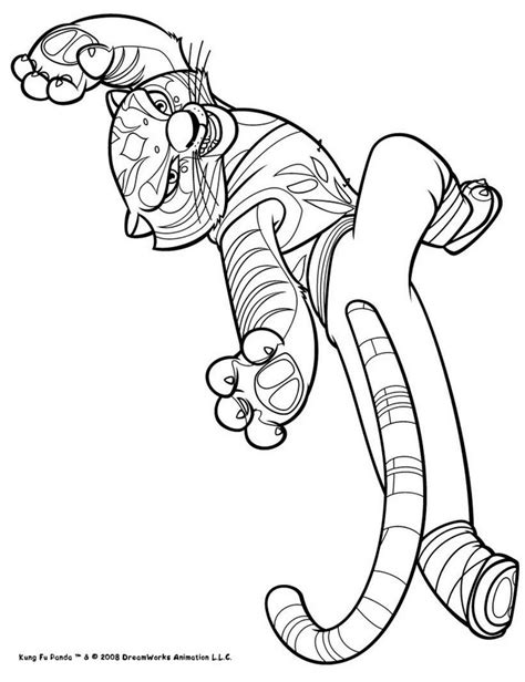 kung fu panda coloring pages  kids updated