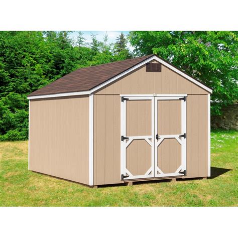 Ez Fit Craftsman 10x12 Wood Storage Shed Kit Ez Craftsman1012