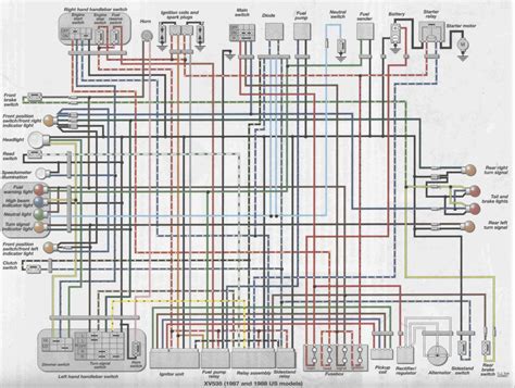 honda shadow  wiring diagram taiabalance