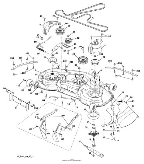 Husqvarna Yta24v48 96045005200 2015 07 Parts Diagram For Mower Deck