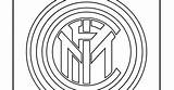 Inter Milan Logo Coloring Pages Soccer sketch template
