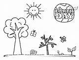 Coloring Pages Ecology Getcolorings Earth sketch template