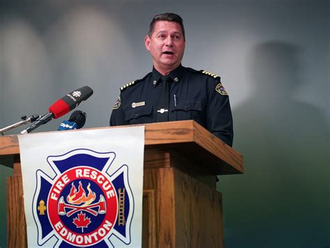 edmontons fire chief reflects  victories  challenges   flipboard