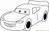 Mcqueen Lightning Coloring Cars Pages Coloringpages101 Pdf Cartoon sketch template