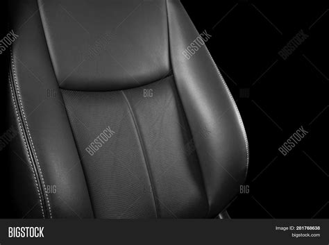 black leather interior image photo  trial bigstock
