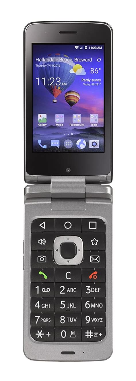 قیمت و خرید Tracfone Zte Android Flip 4g Lte Prepaid Phone برند