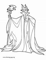 Coloring Colouring Princess Pages Disney Maleficent sketch template