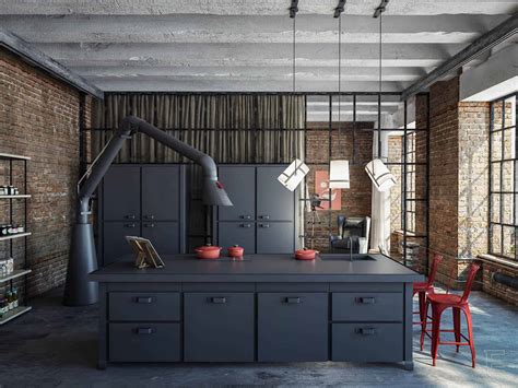 industrial style kitchen design ideas marvelous images