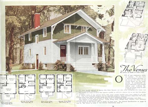 pin  grace crofoot   build kit homes vintage house plans home