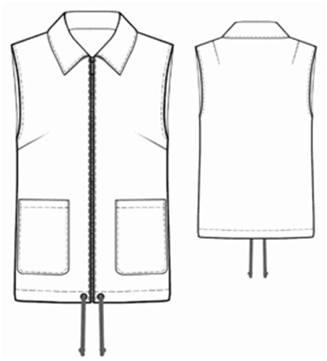 xxxl vest  pattern