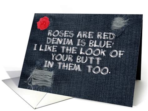 happy valentine s day humor adult sexy jeans card 759825