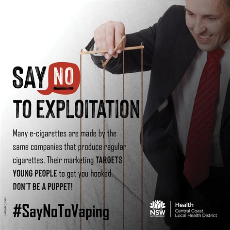 Say No To Vaping Health Promotion