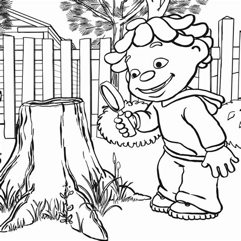 sid  science kid coloring pages  coloring pages  kids