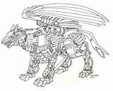 Zoid sketch template