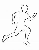 Running Drawing Man Outline Printable Person Template Kids People Pattern Patternuniverse Templates Coloring Use Track Sports Stencil Pages Designs Girl sketch template
