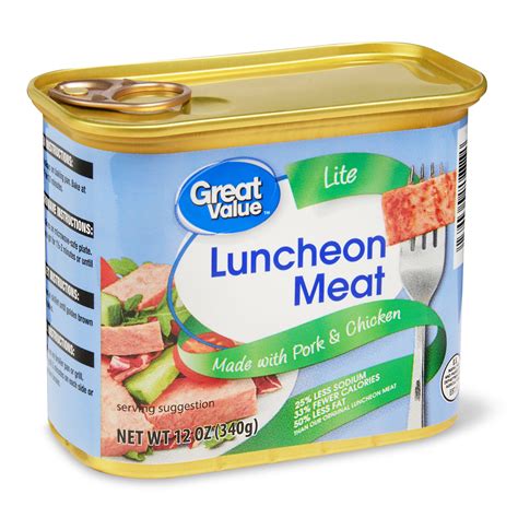 great  light luncheon meat  oz  pack walmartcom walmartcom