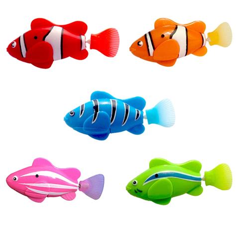 mini bath toy bionic fish electric swimming magical le bao fish underwater world deep sea