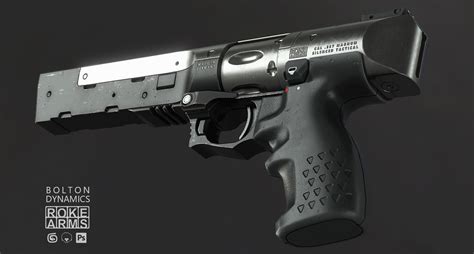 roke arms  suppressed revolver polycount