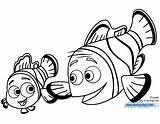 Nemo Dory Coloring Marlin Finding Pages Disneyclips Hank Disney Printable Funstuff sketch template