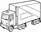 Truck Coloring Pages Mail Semi Diesel Color Trailer Drawing Trucks Getdrawings Ups Getcolorings Trophy Colorings sketch template