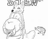 Wombat Stew Coloring Colouring Getcolorings Getdrawings Printable sketch template