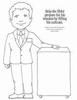 Missionary Missionaries Choose Board sketch template