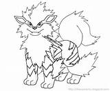 Coloring Arcanine Pokemon Pages Coloriage Colouring Google Search Drawing Drawings Draw Visit sketch template