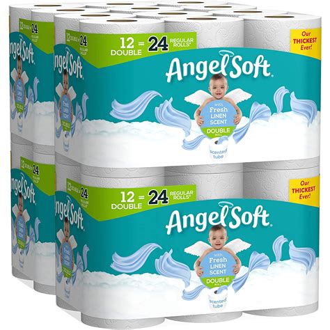 angel soft toilet paper  count pack      amazon