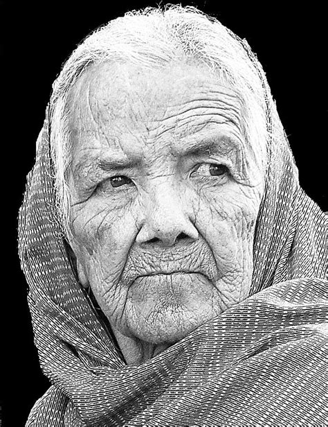 Old Mexican Lady Photograph By David Resnikoff