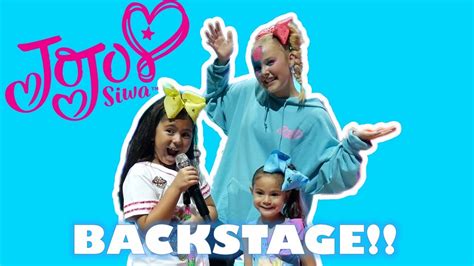 Backstage Secrets With Jojo Siwa Youtube