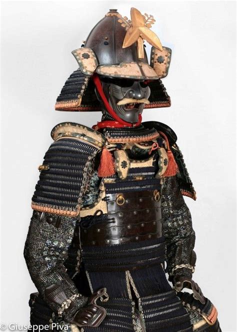 samurai armor with riveted cuirass japanese armour