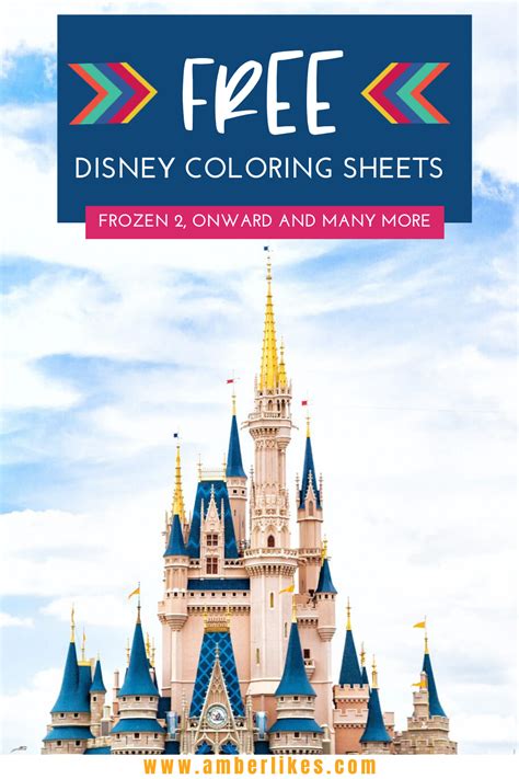 disney coloring pages  printables amber likes