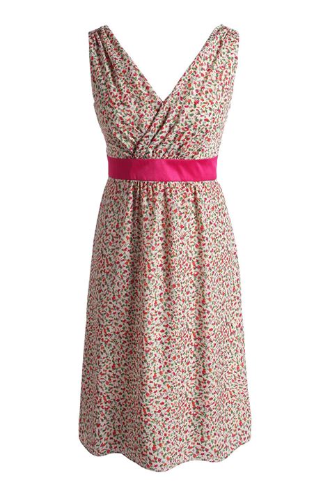 esprit zijige jurk met print kopen  de  shop mode jurken zomer dameskleding
